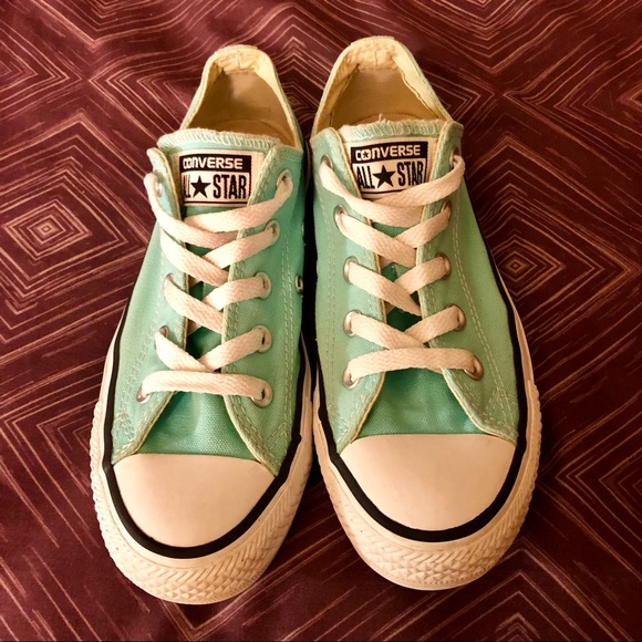 Converse Shoes - Converse Chuck Taylor All Star Sneakers Aqua, EUC